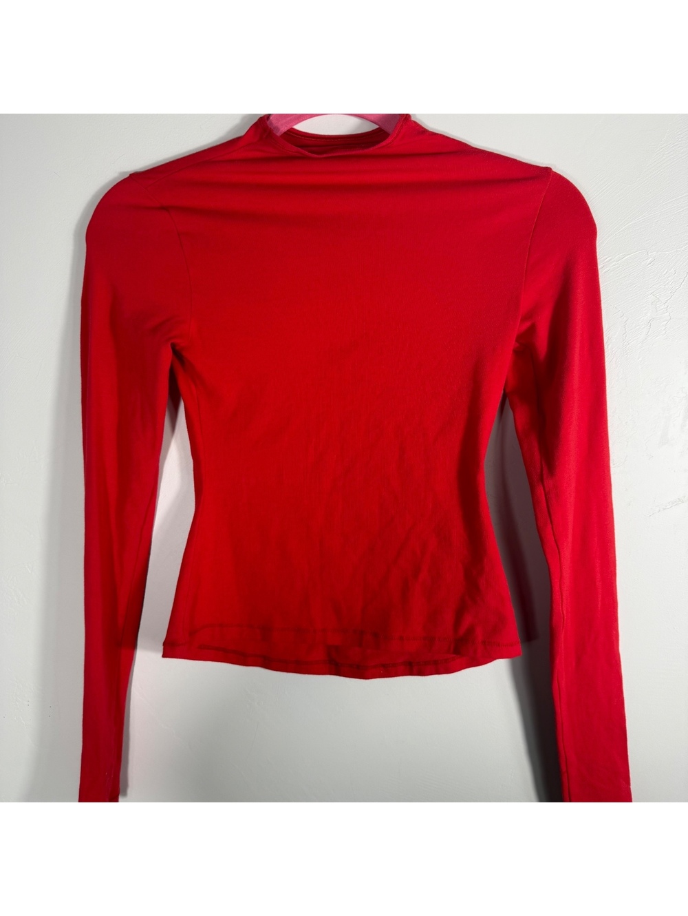 Skims Cherry Red Long Sleeve | small